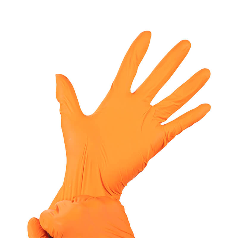 Protective nitrile gloves